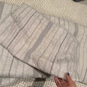 Crate & Barrel Comforter